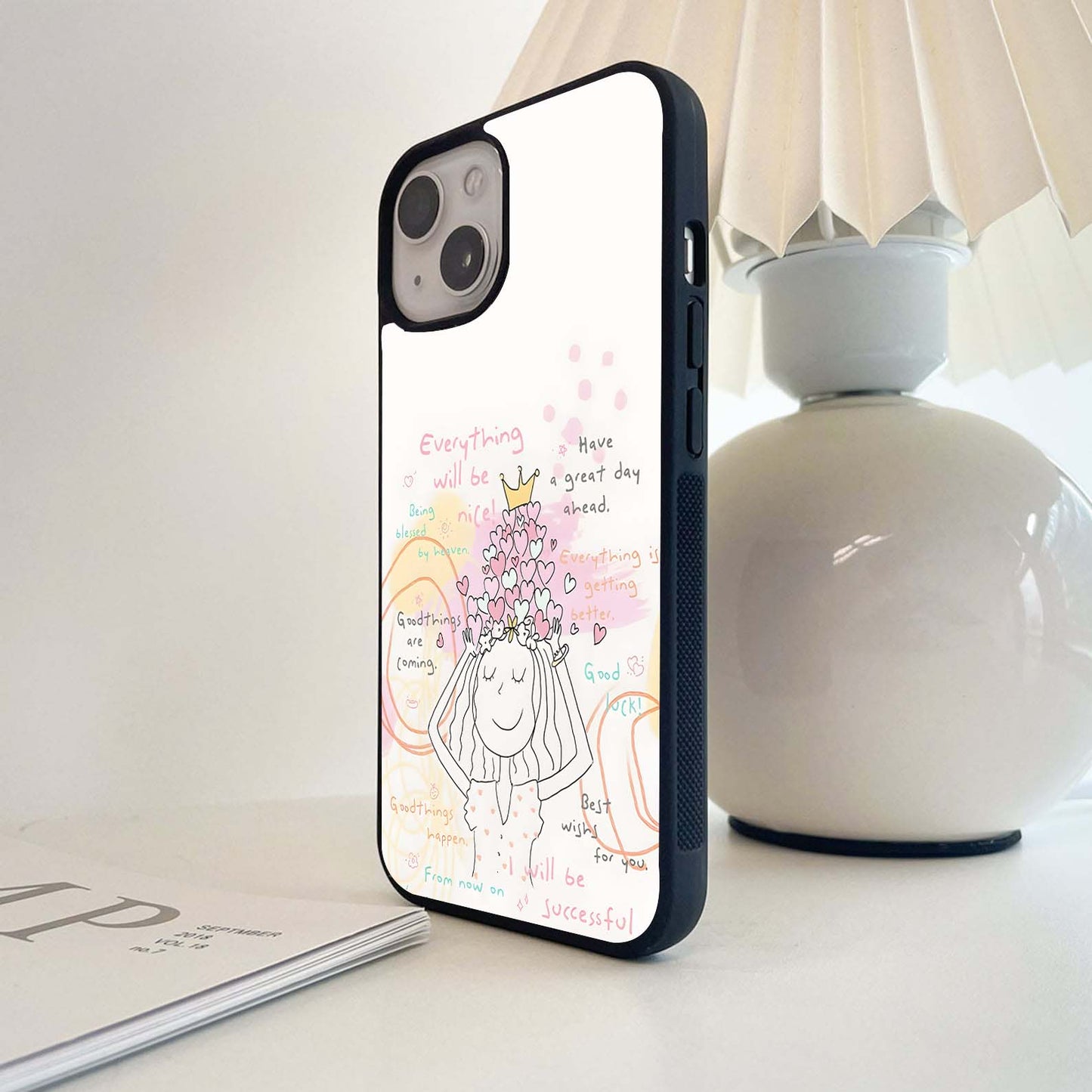 Everything Will Be Great Glass Case