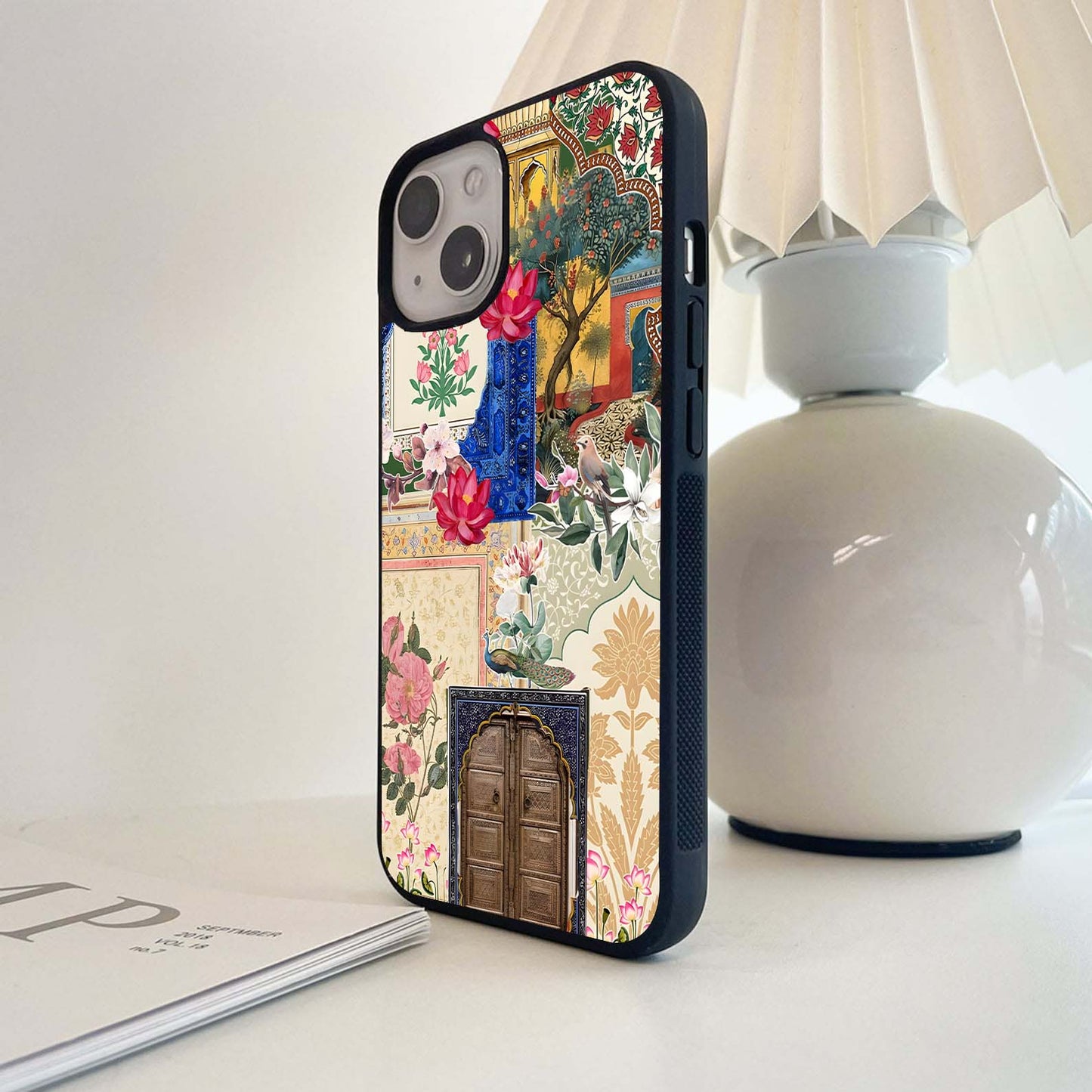 Rajwada Bloom Glass Case