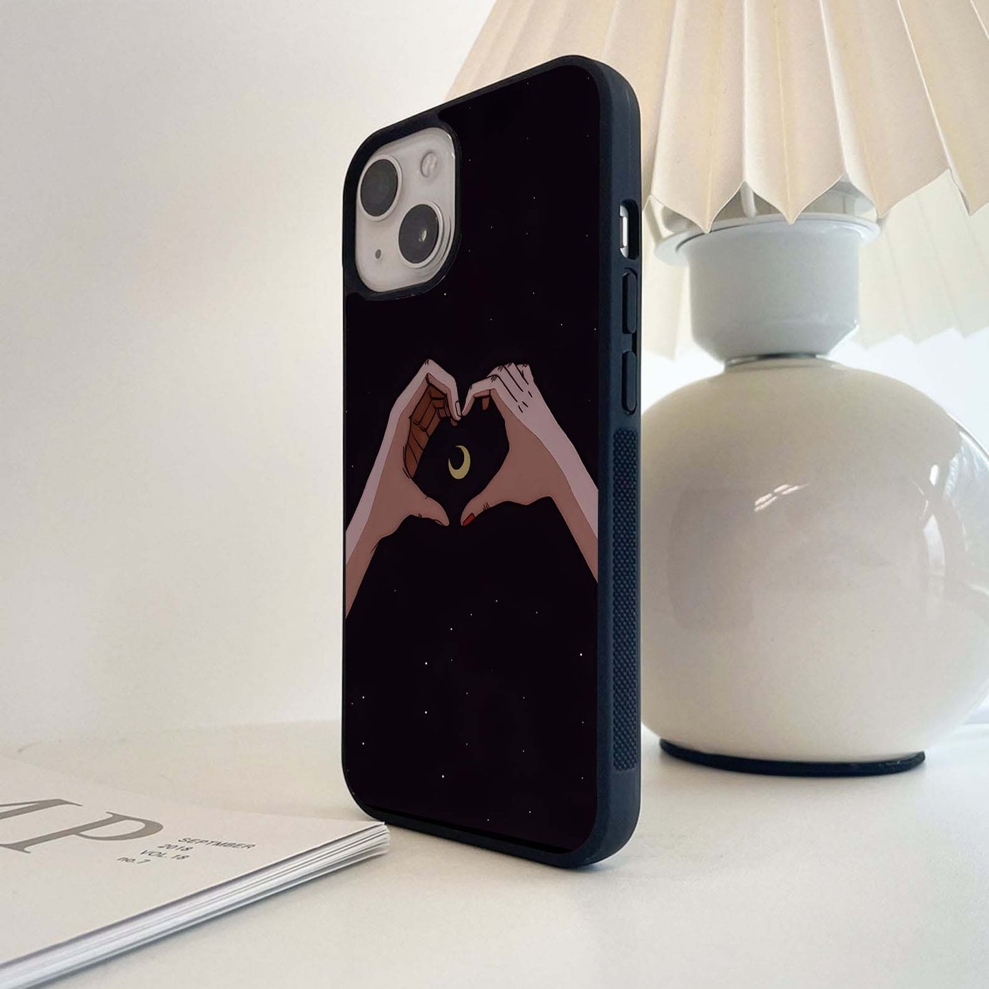 Couple Forever Hand Glass Case