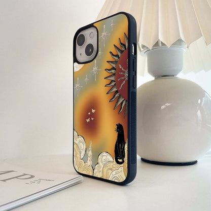 Retro Celestial Dream Glass Case