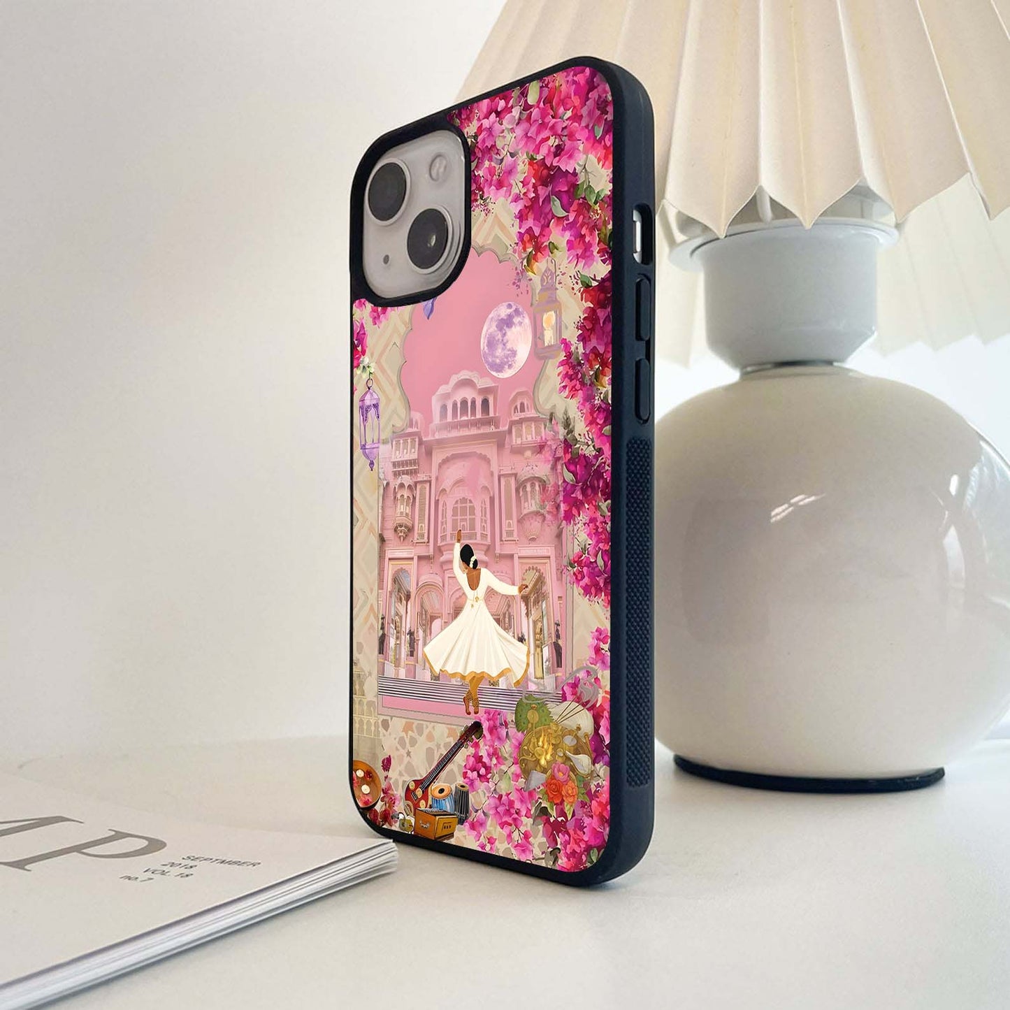 Royal Jaipur Dance Glass Case