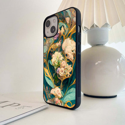 Leafy Peek Glass Case