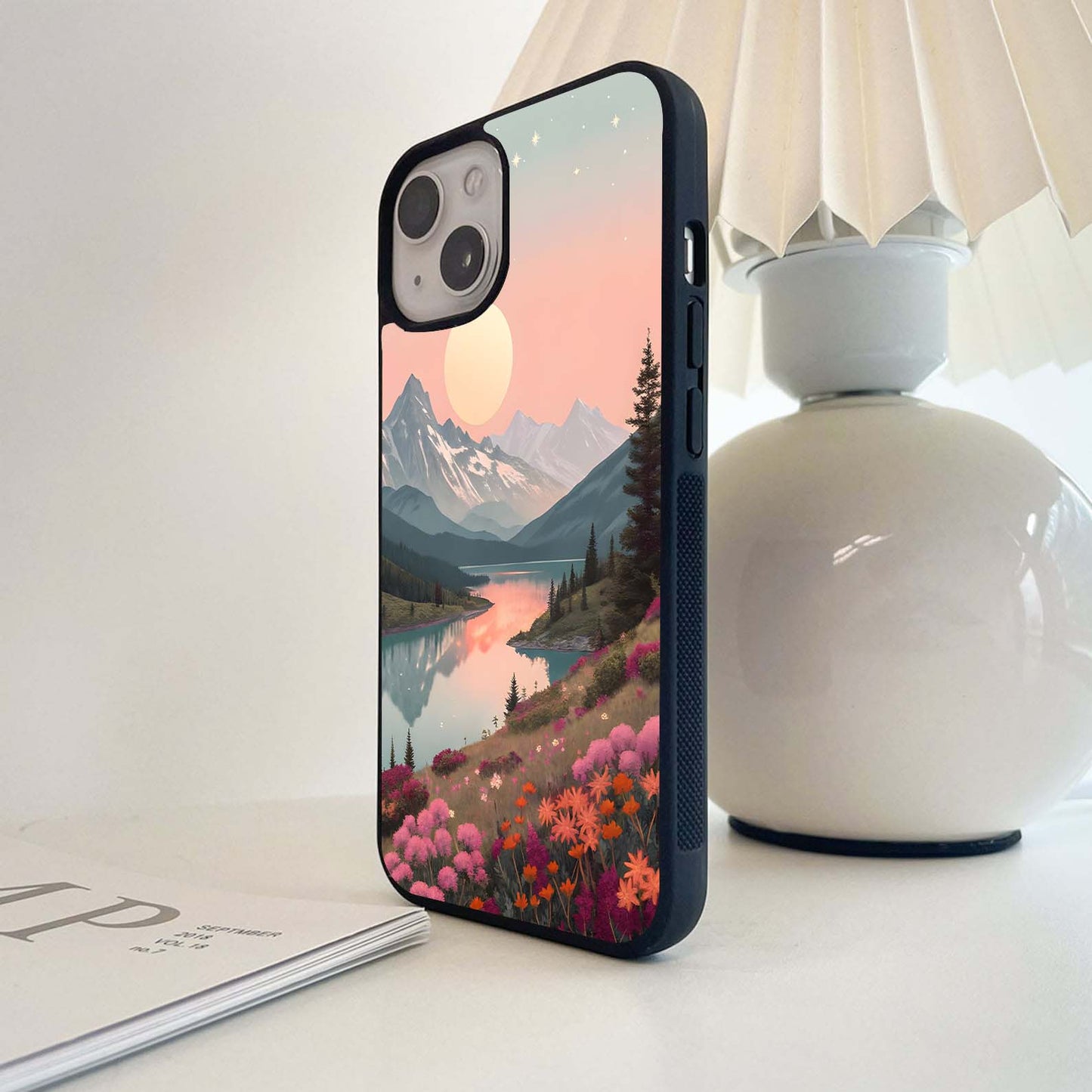 Peace Mountain Valley Glass Case