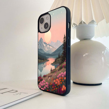 Peace Mountain Valley Glass Case