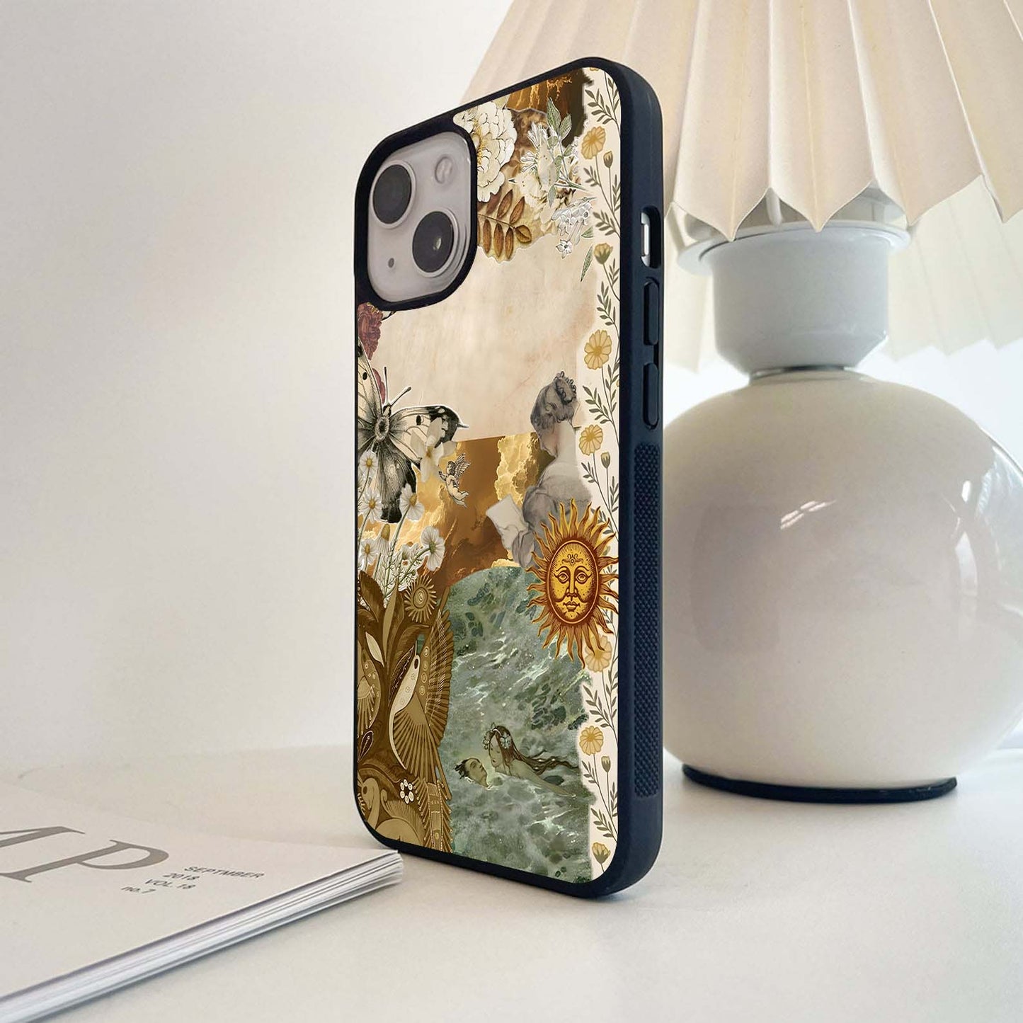 Aesthetic Shuffle Nature Glass Case