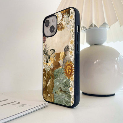 Aesthetic Shuffle Nature Glass Case