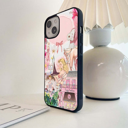 Aesthetic Peggy Glass Case