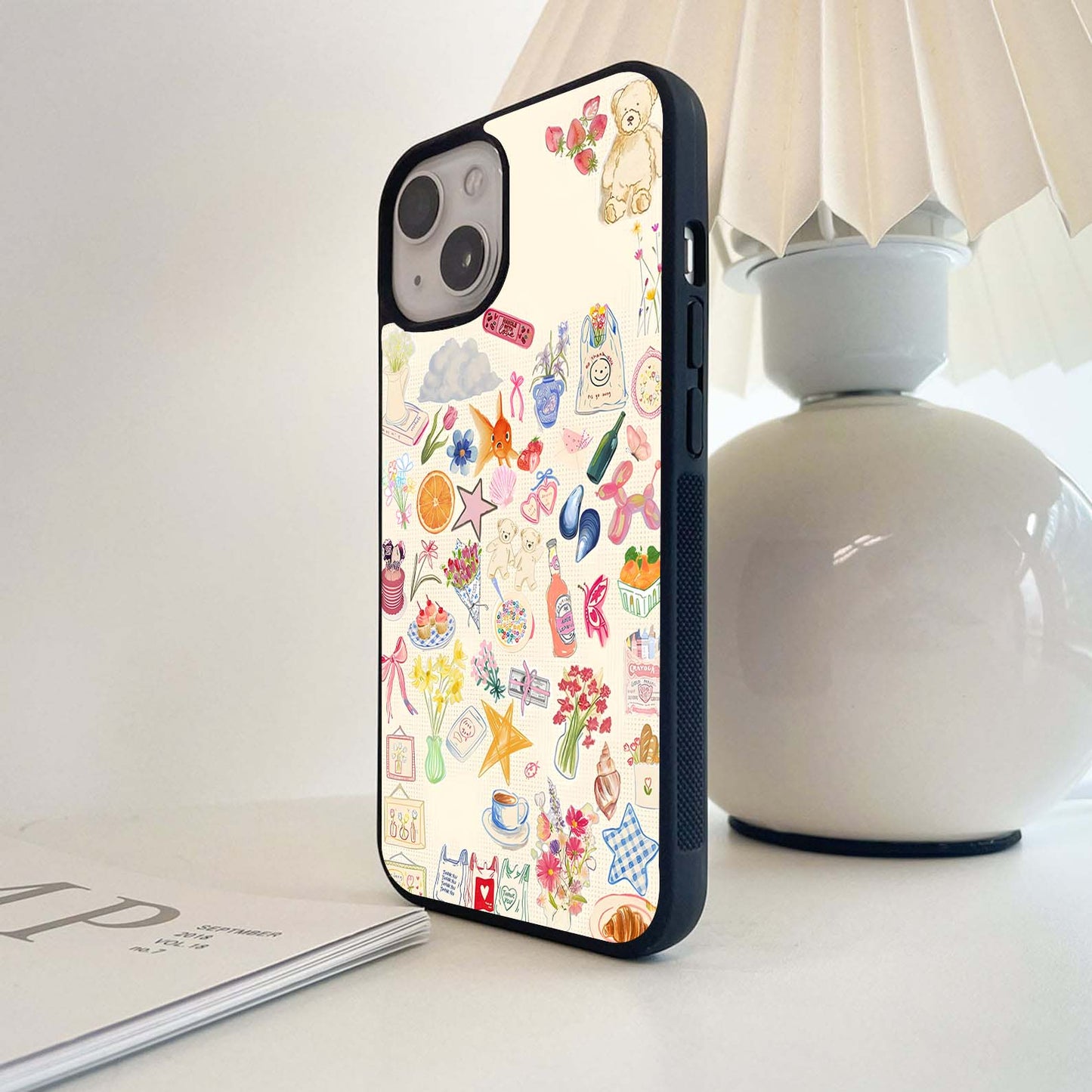 Aesthetic Sweetheart Art Glass Case