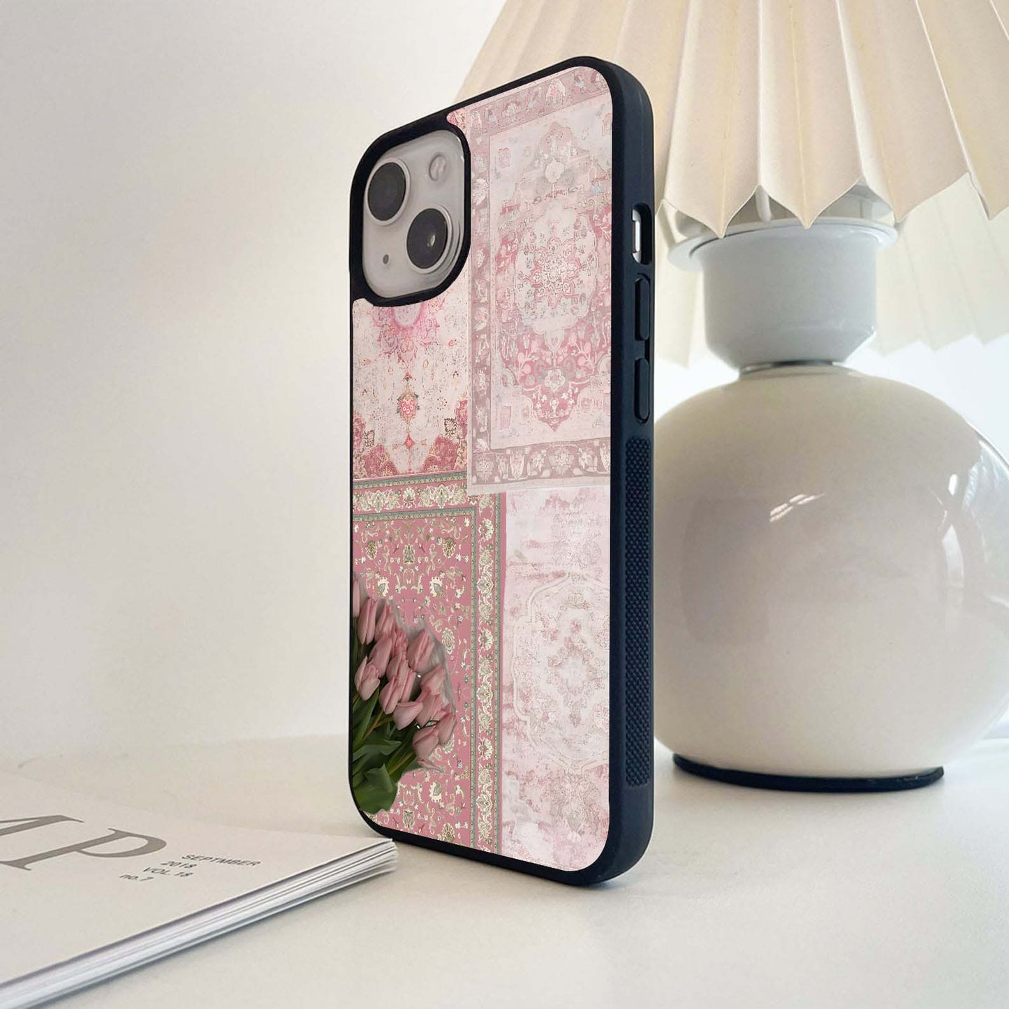 Aesthetic Jimmy Pattern Glass Case
