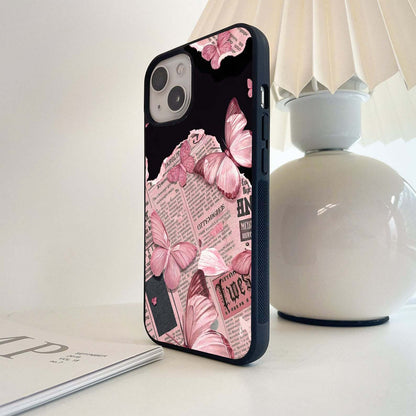 Butterfly Healing Aesthetic Glass Case