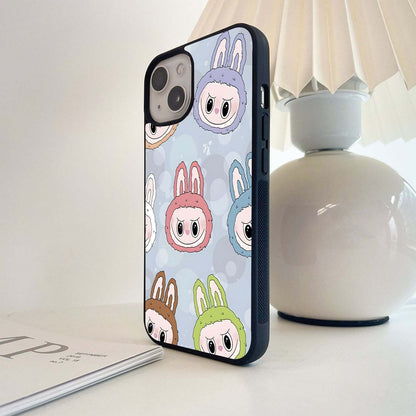 Fluff Spark Labubu Glass Case