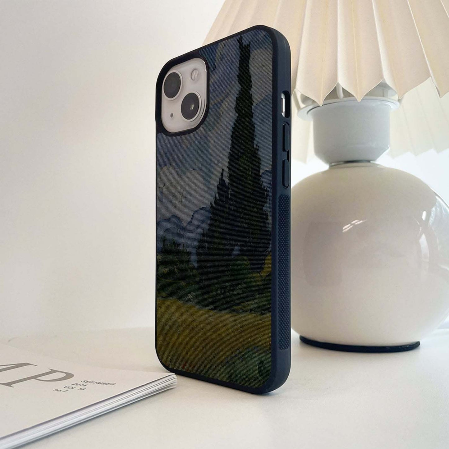 Dreamy Canvas Field Glass Case