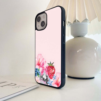 Tropical Soda Wave Glass Case