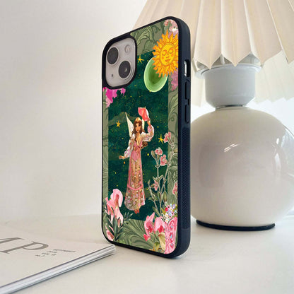 Fairy in Bloom Glass Case