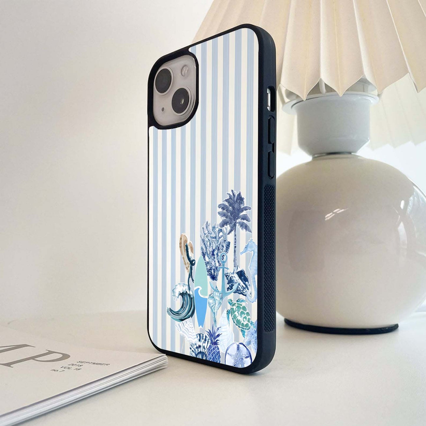 Tropical Strip Elements Glass Case