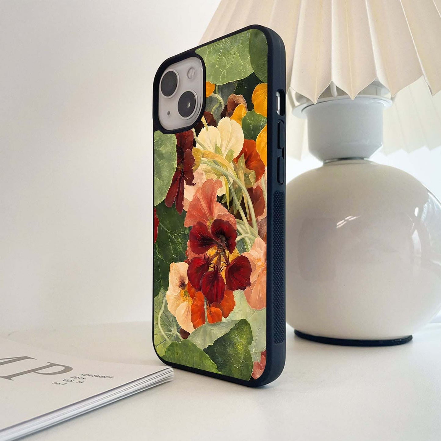 Burnt Bloom Glass Case