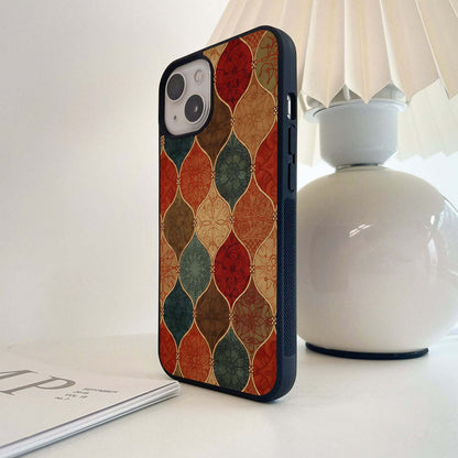 Rugs Painting Glass Case