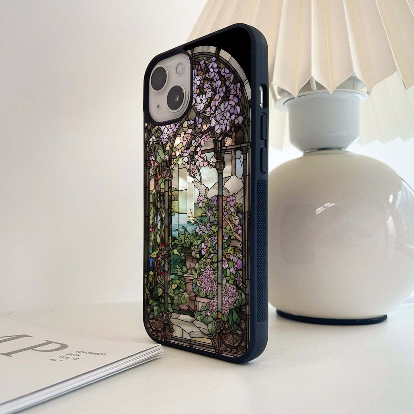 Garden Serenity Window Glass Case