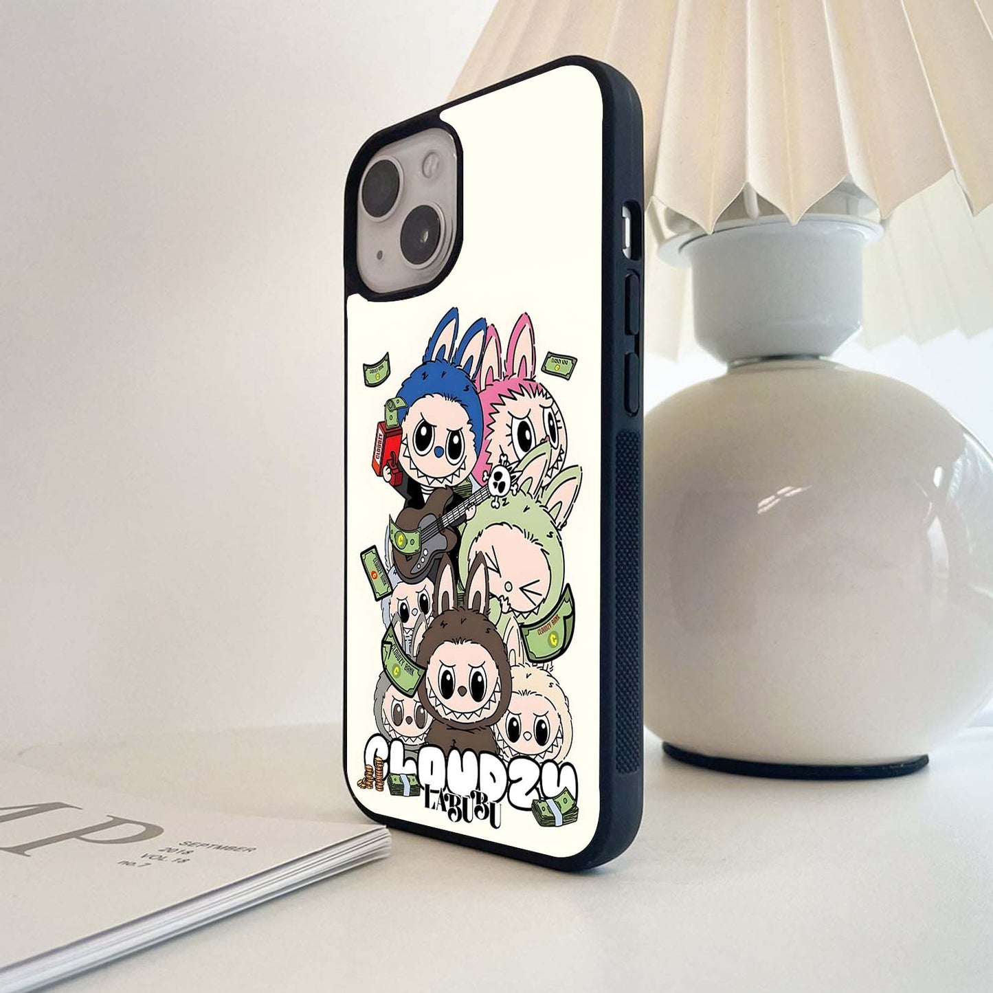 Cloudzy Labubu Glass Case