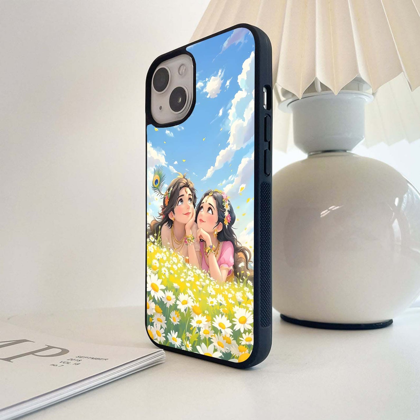 Daisy Daydream Couple Glass Case