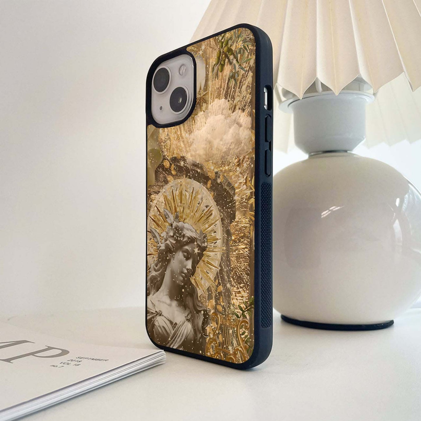 Golden Goddess Real Glass Case