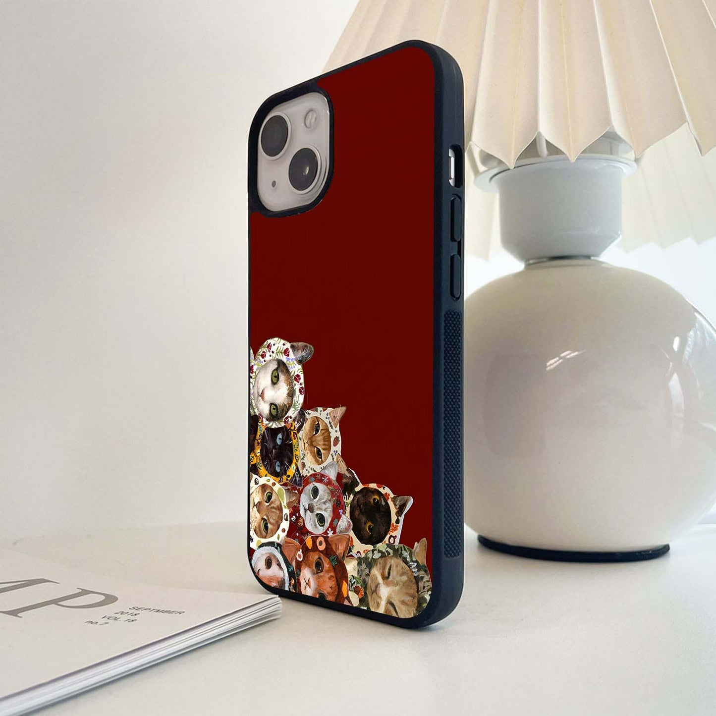 Cat Gang Aura Glass Case