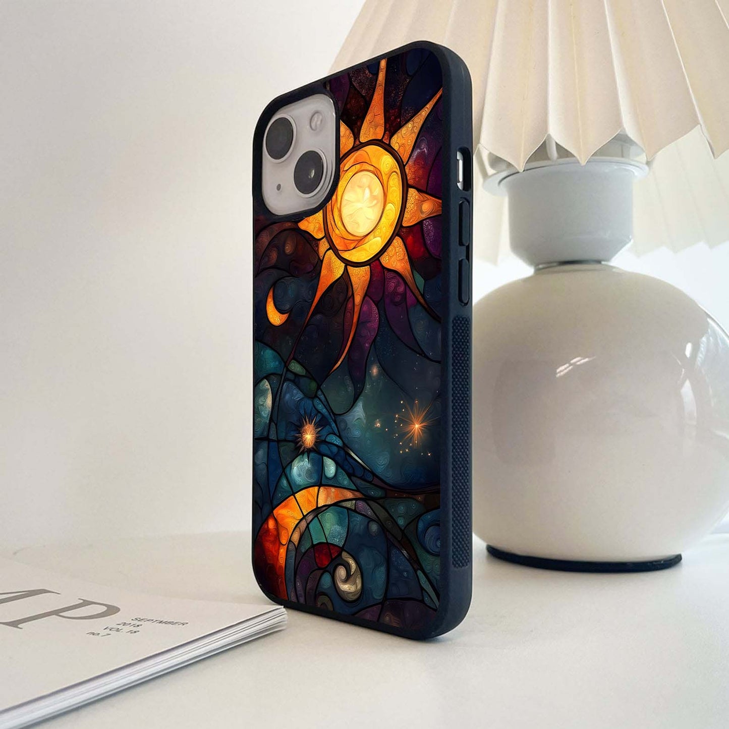 Golden Wing Rise Glass Case