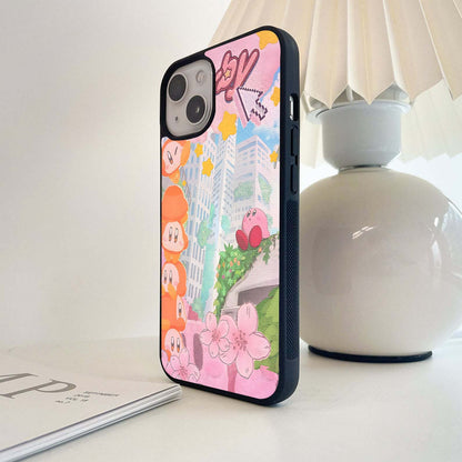 Aesthetic Kirby Glass Case