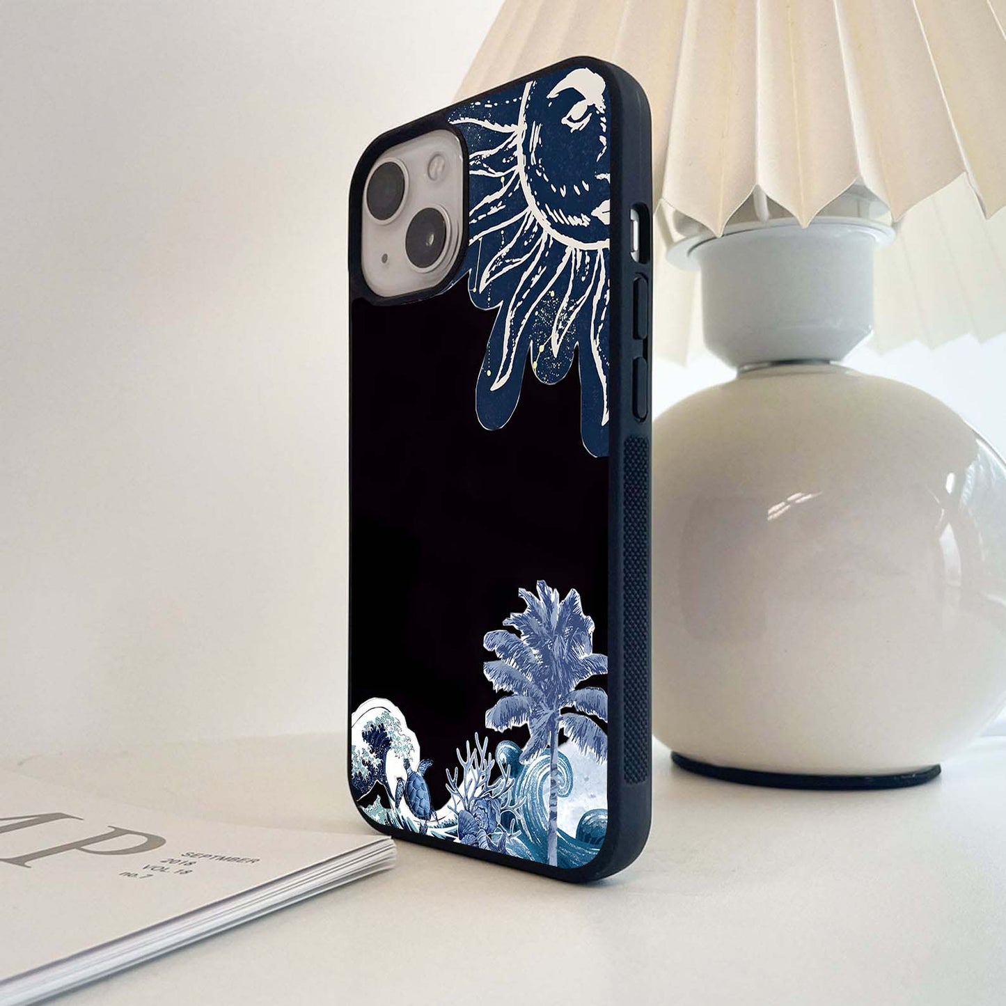 Midnight Ocean Secrets Glass Case