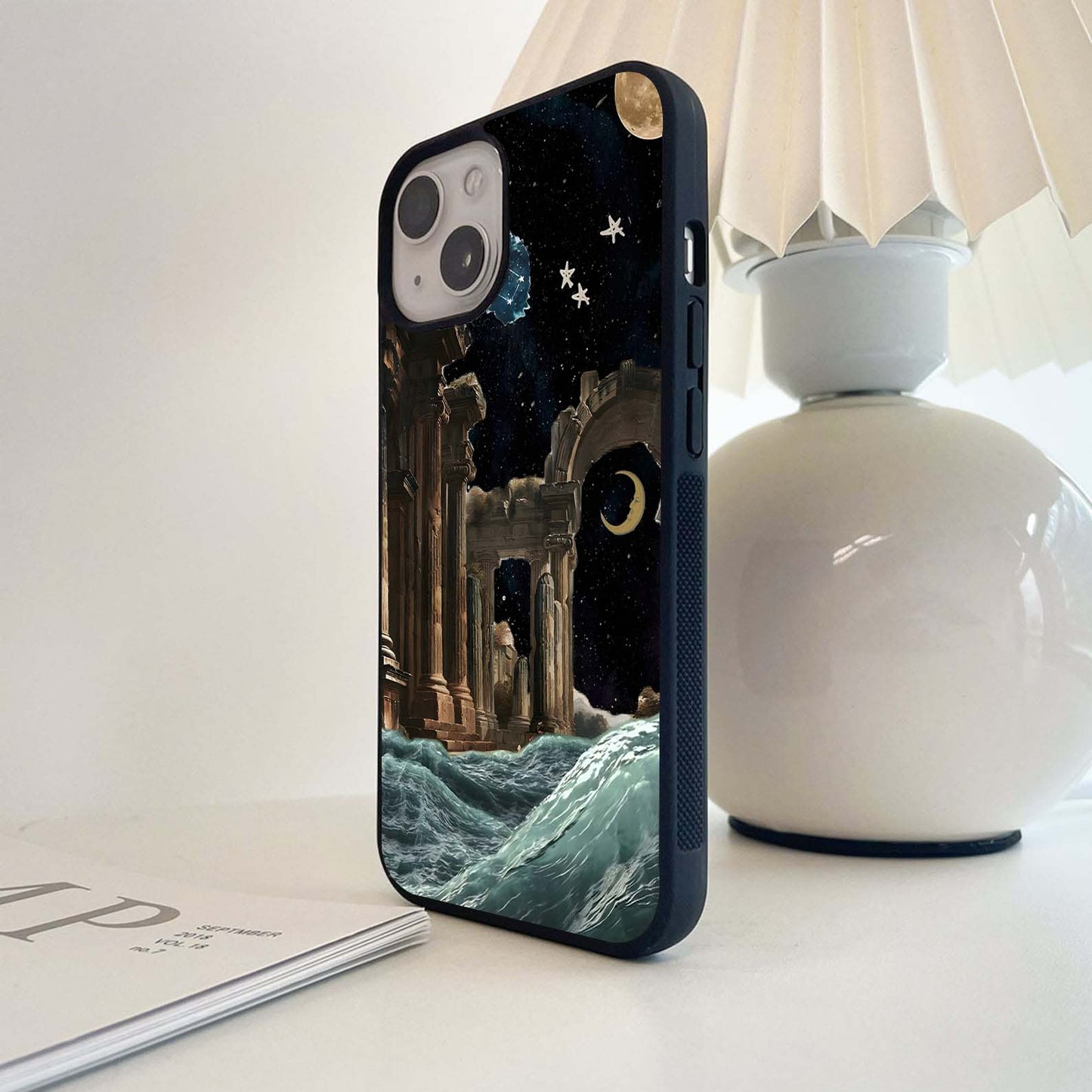 Greece Ocean Glass Case