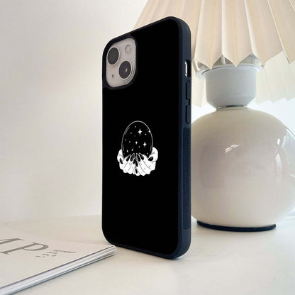 Mystic Hands & Crystal Ball Glass Case
