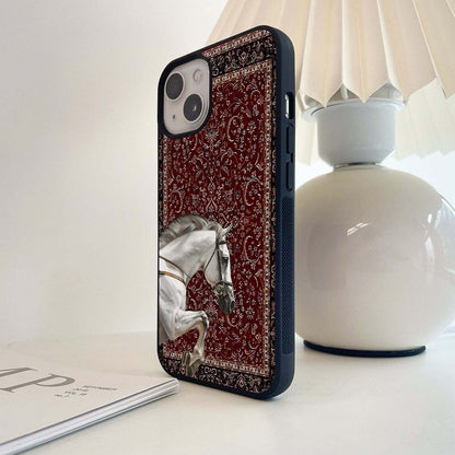 Royal Ride Rug Glass Case