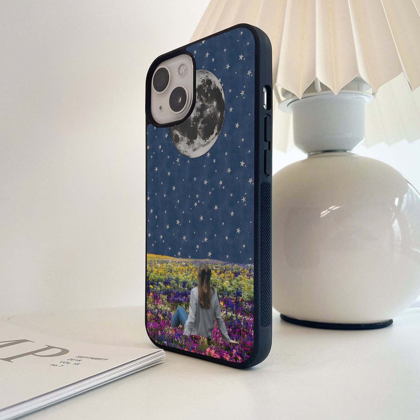 Moonlit Meadow Muse Glass Case