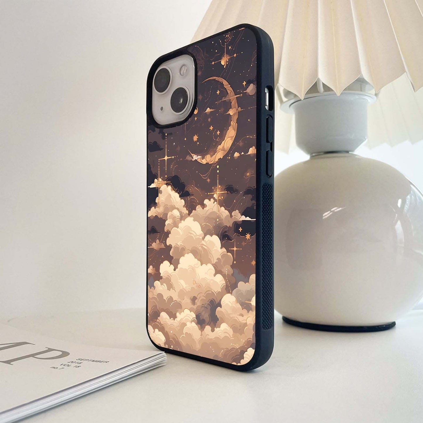 Ethereal Leaf Light Glass Case