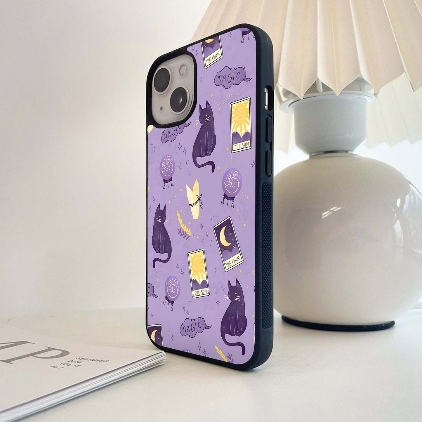 Humble Magic Cats Glass Case