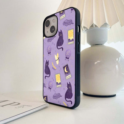 Humble Magic Cats Glass Case