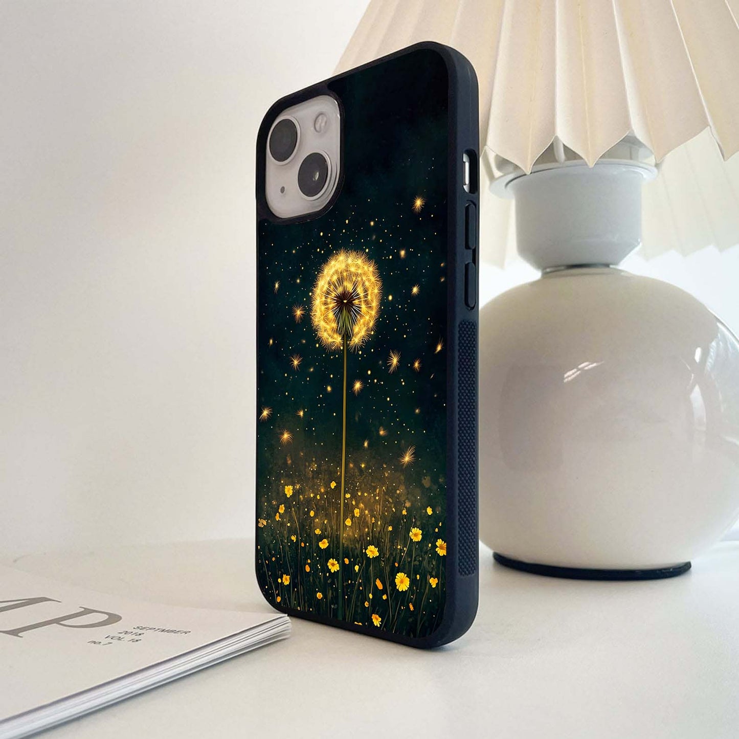 Midnight Wish Bloom Glass Case