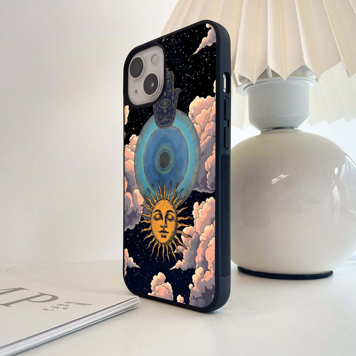 Mystic Cosmic Amulet Glass Case