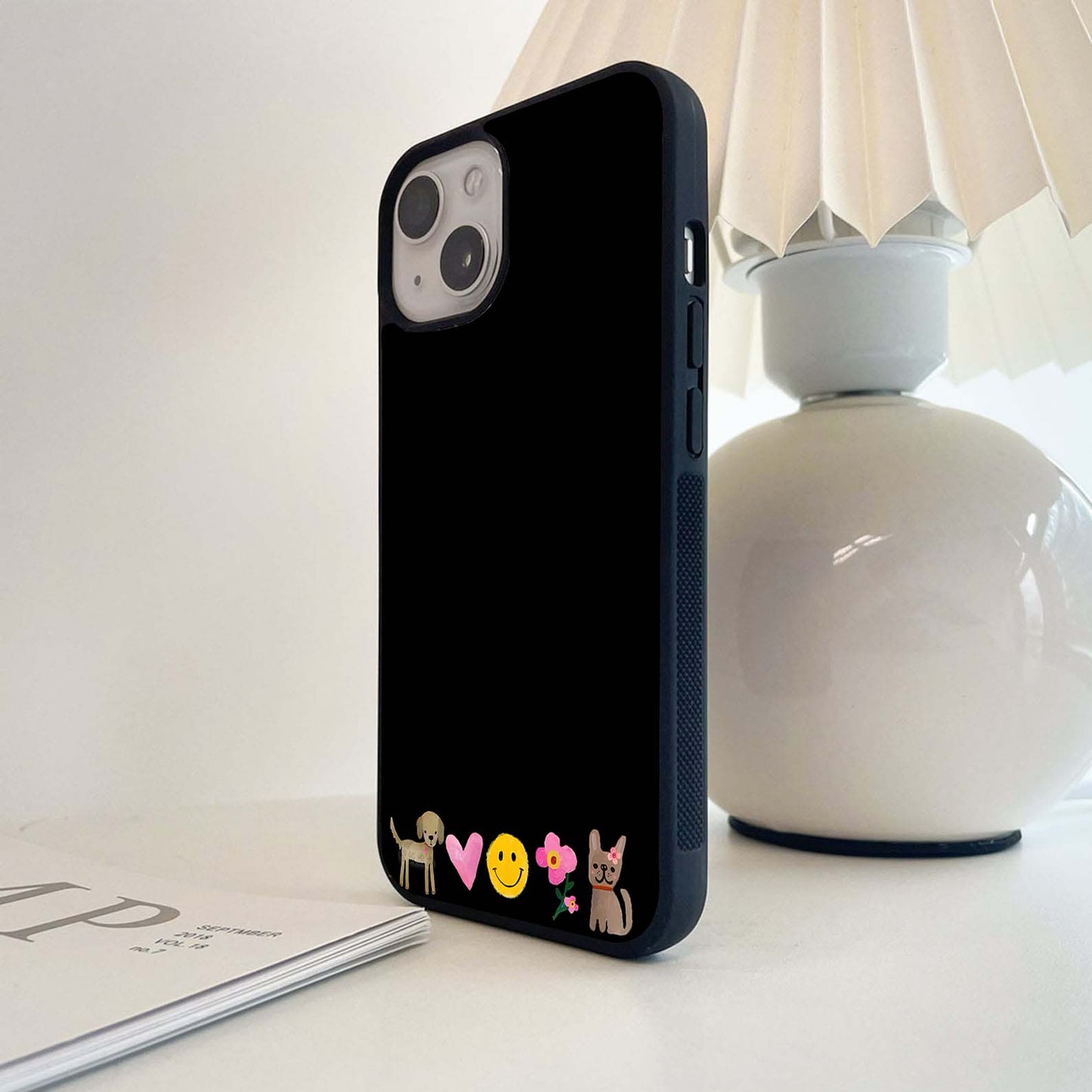 Puppy Love You Glass Case