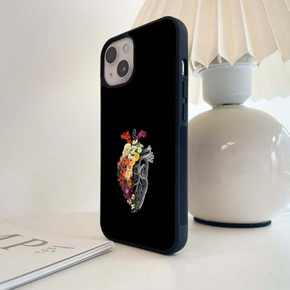 Heart Garden Queen Glass Case