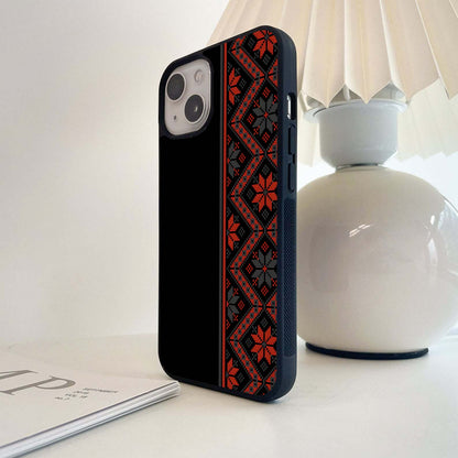 Minimalist pixel style Glass Case