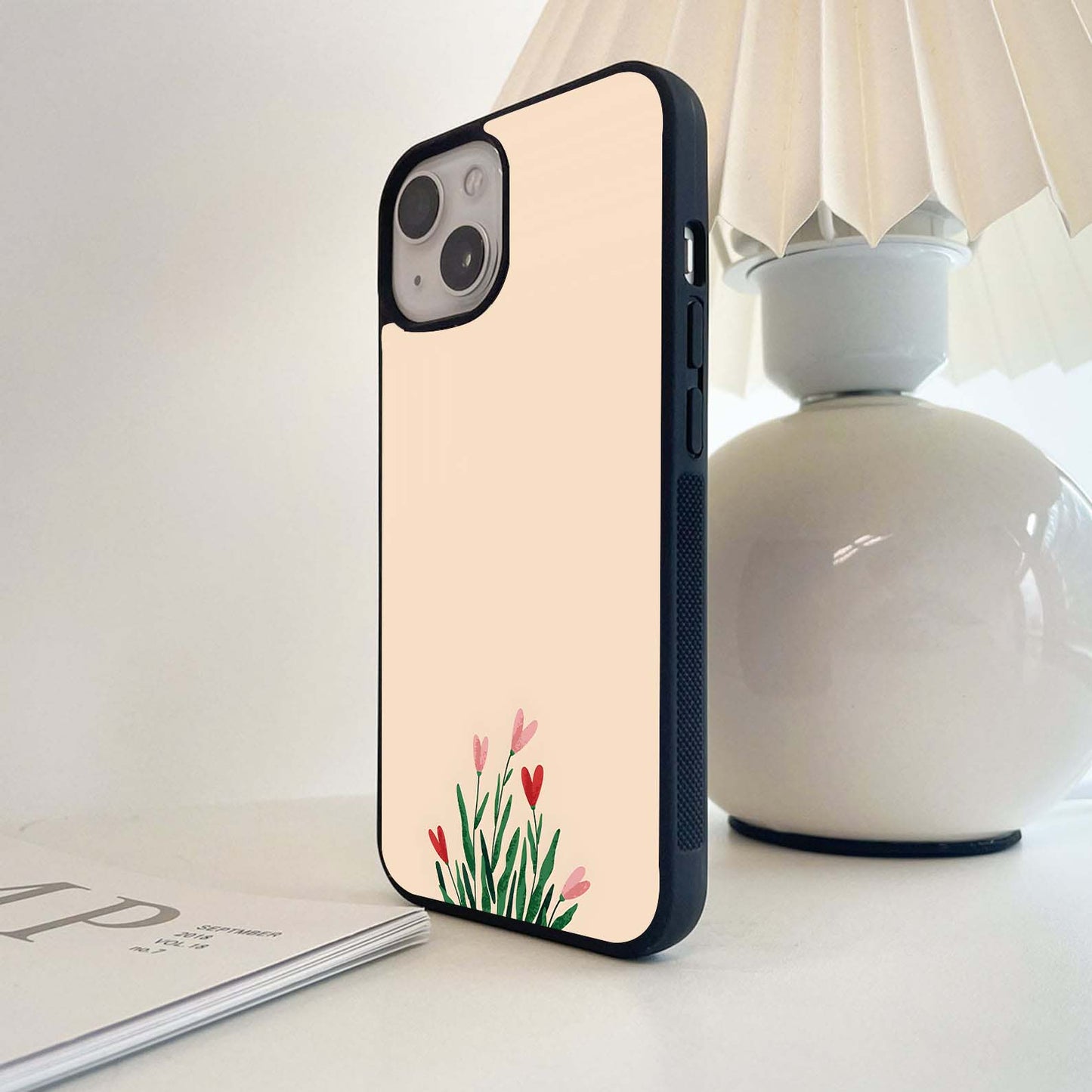 Lilies Summer Whisper Glass Case