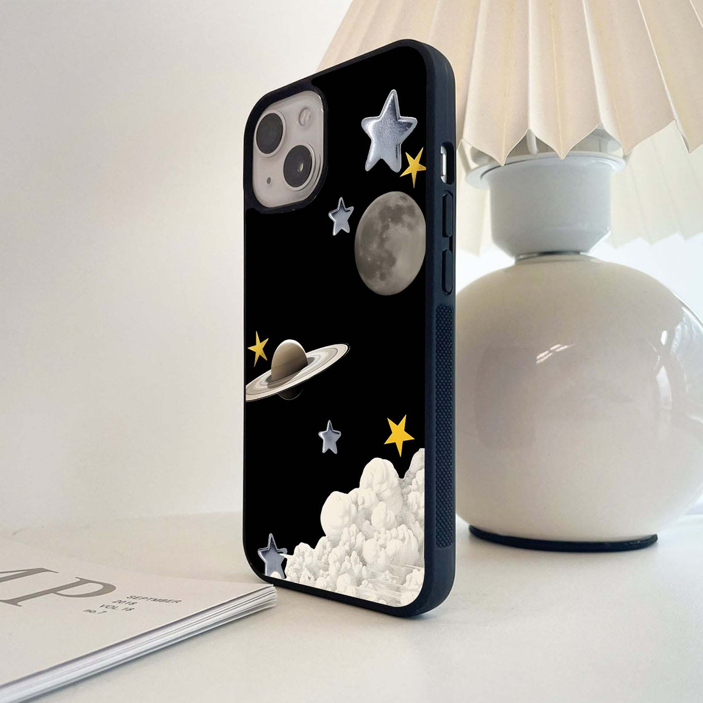 Saturn & Stars Dreamscape Glass Case