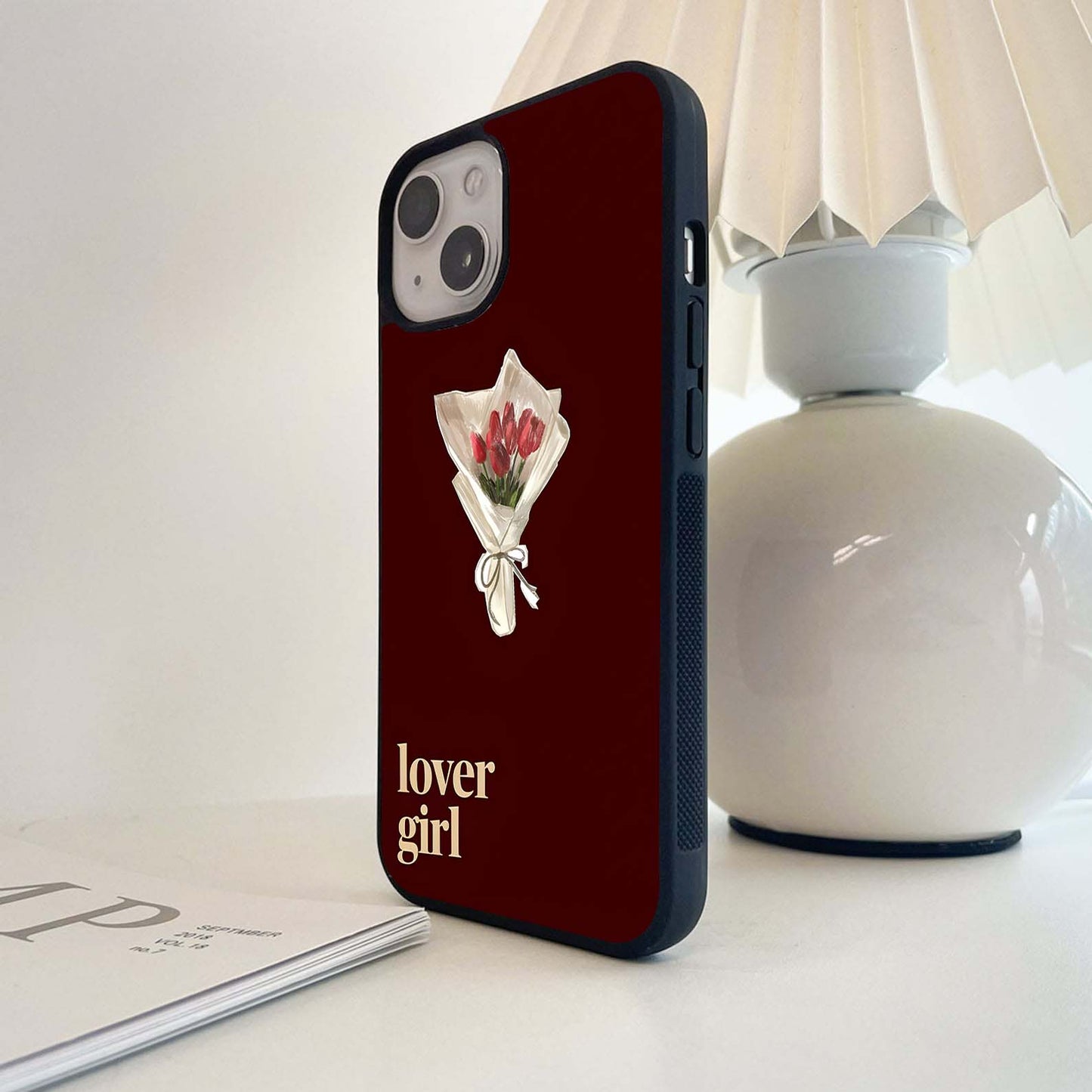 Lover Bloom Vibes Glass Case