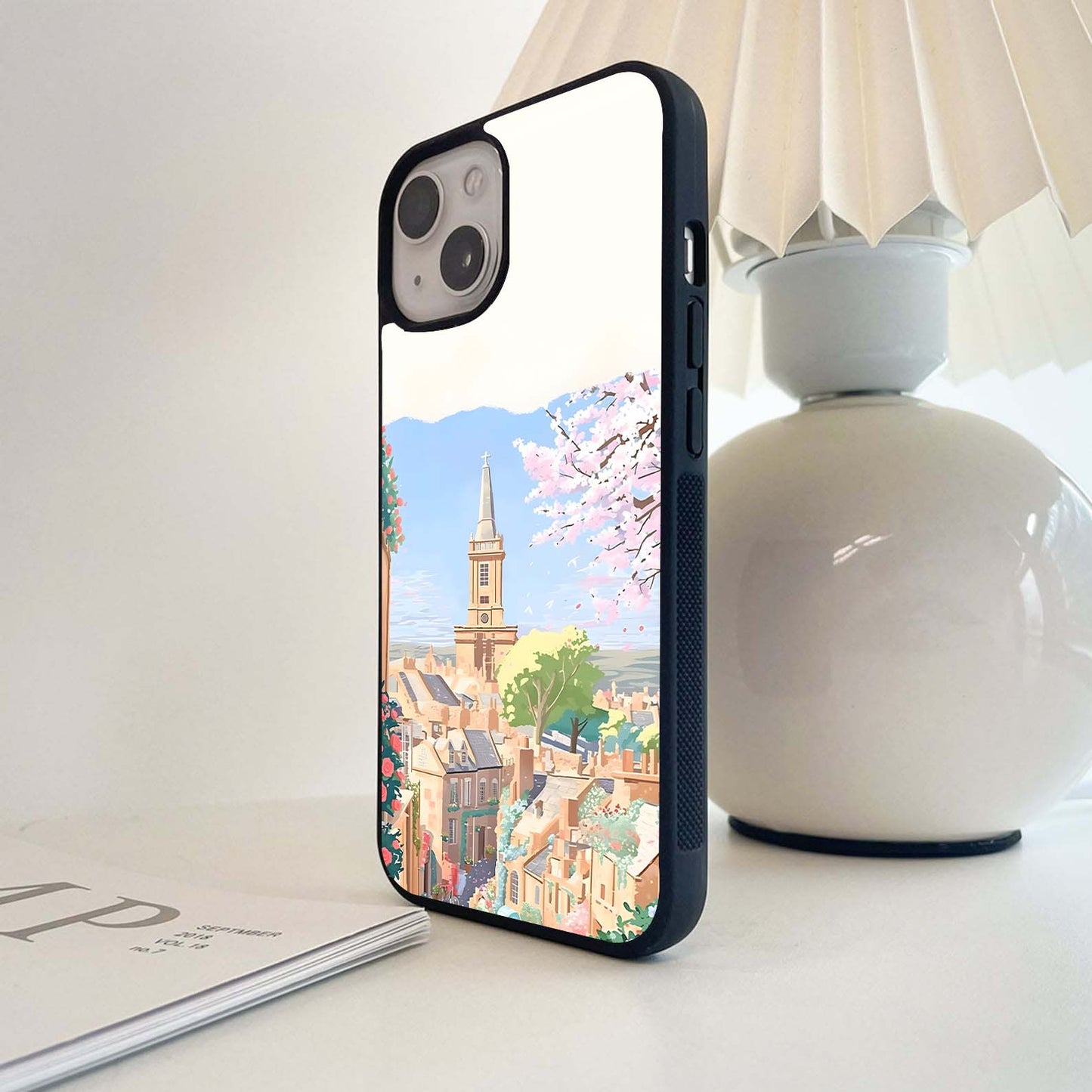 Lily Pond Mist Glass Case