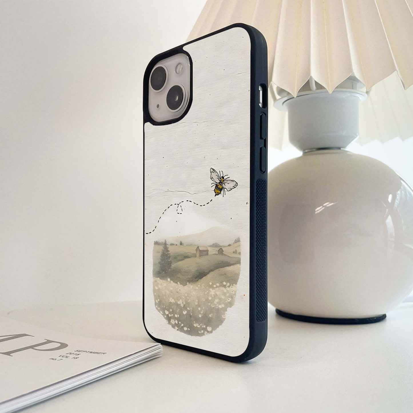 Lockscreen Bean Glass Case