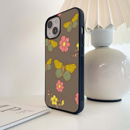 Moth Flies Glass Case