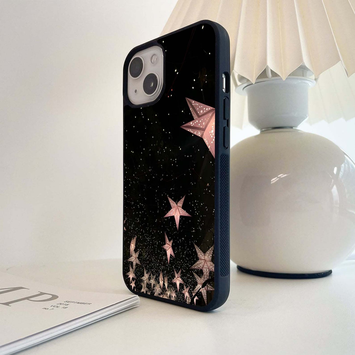 Star Lantern Festival Glass Case