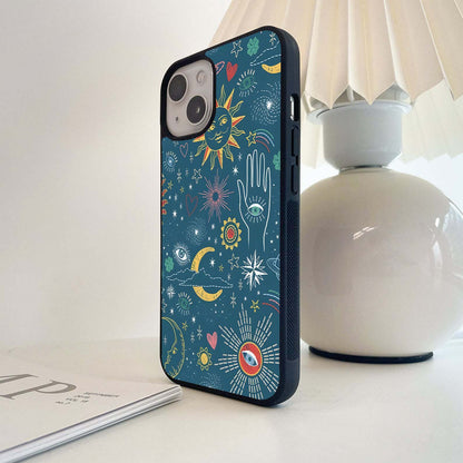 Miracle Universe Pattern Glass Case