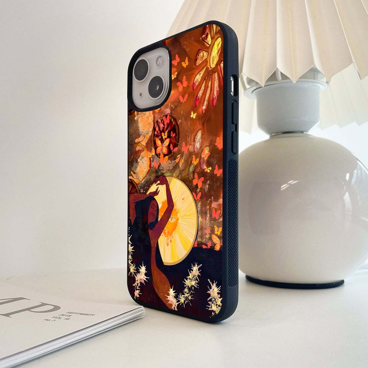 Radiant Citrus Dance Glass Case